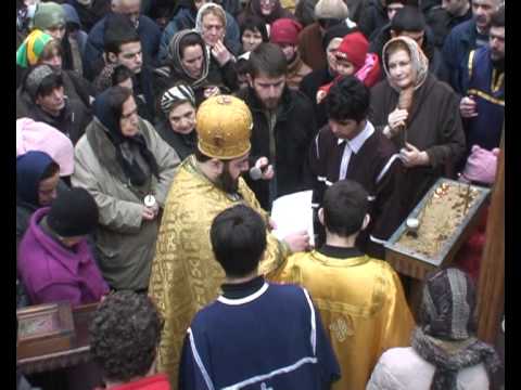 პარაკლისი ღვთისმშობლის ხატთან