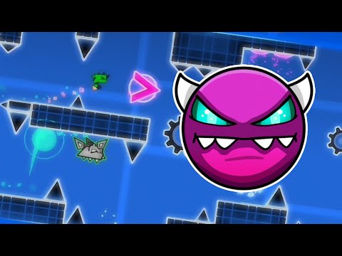 [UNAMED] Medium Demon Layout by me | Geometry Dash