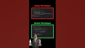 👉 Junior Developer vs Senior Developer #2 - async/await #javascript #webdevelopment #coding #html