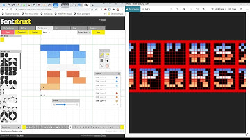 Work in progress: fontstructing my 1000th pixel font recreation