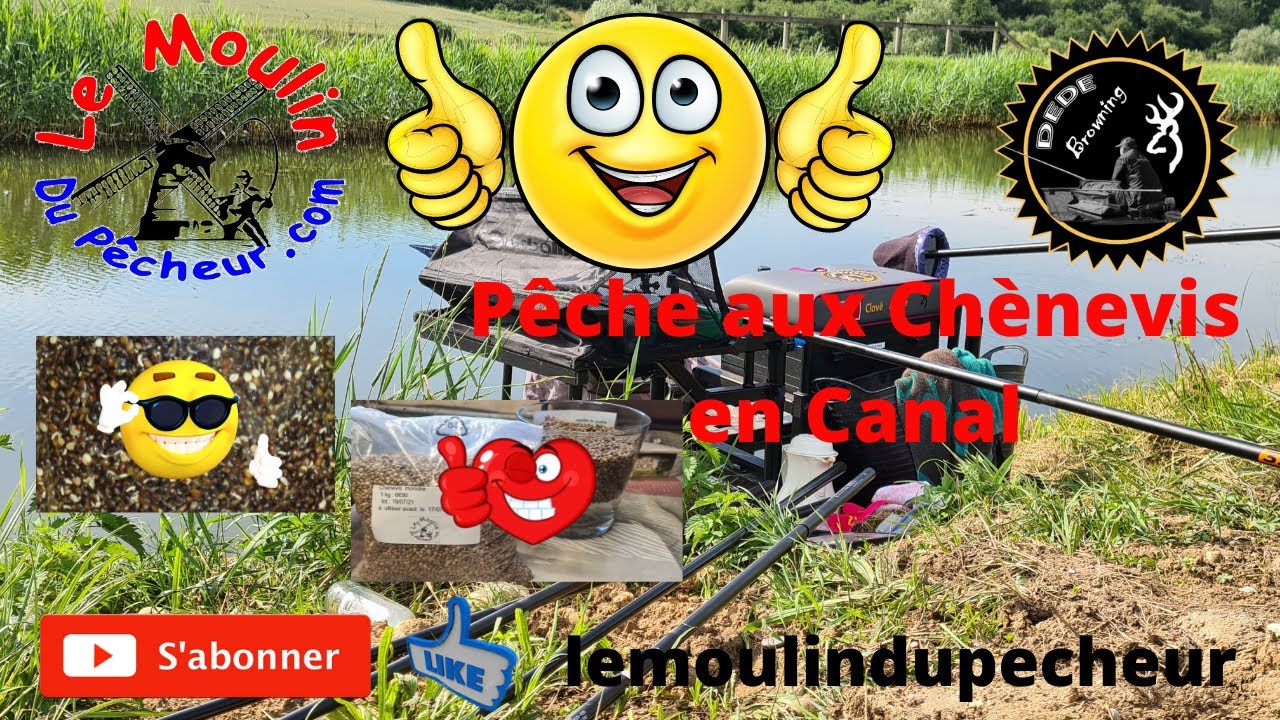 Pêche aux Chènevis en Canal