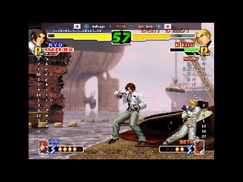 The King of Fighters 2000 - 🇰🇷 dakuyo(B) vs 🇰🇷 jot-bob(B) | Fightcade (2026-05-19 20:40 UTC)