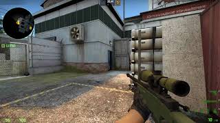 Old but cool bug in CSGO with blue door on de_cache
