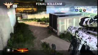 My First TOMAHAWK Trickshot On BO3
