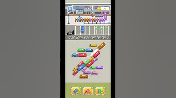 car jam solver level 5 #carjamsolver #games #gameplay #androidgames