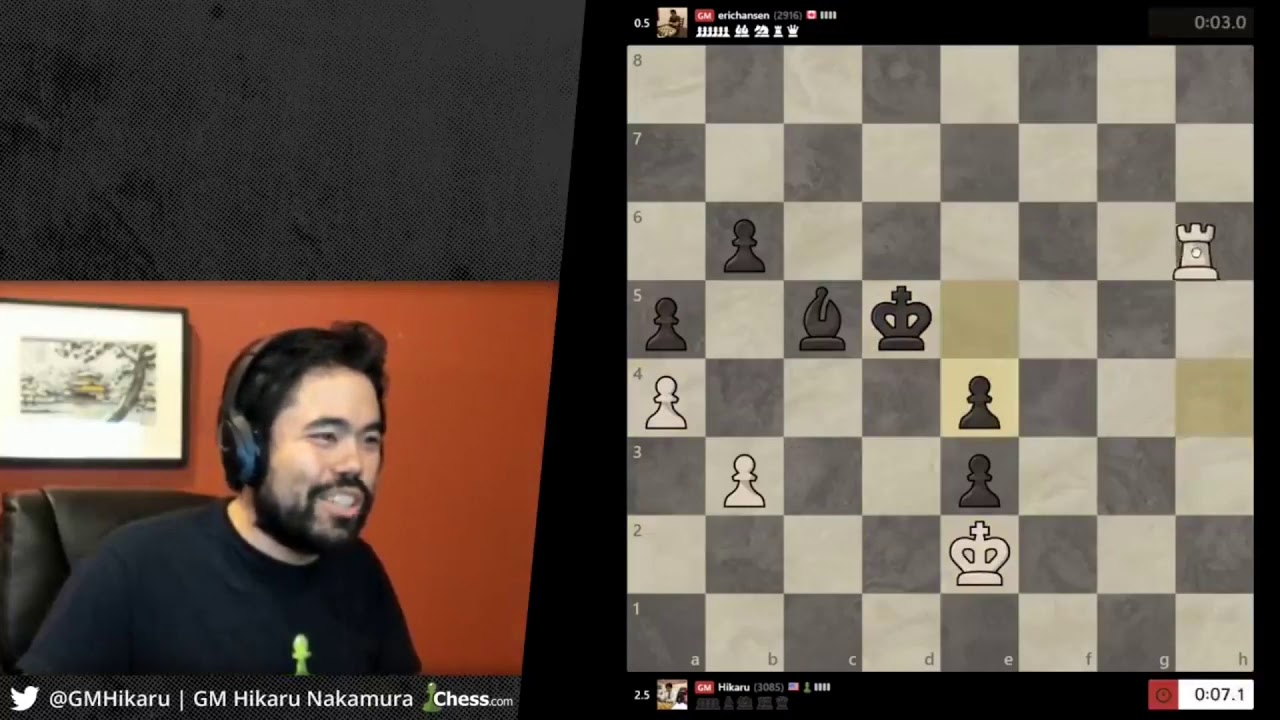 GMHikaru - Hikaru shouting out Hasan