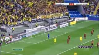 Eintracht Frankfurt vs Borussia Dortmund (1-2) All Goals 01.09.2013