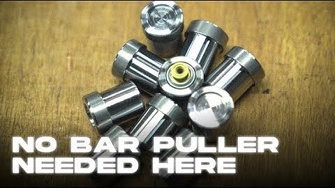 CNC Lathe ASMR – No Bar Puller Needed Here