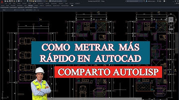 ✍✅Como metrar mas rápido en AUTOCAD comparto AUTOLISP (SUMAAREA / SUMLINEA/ SUMARCO)