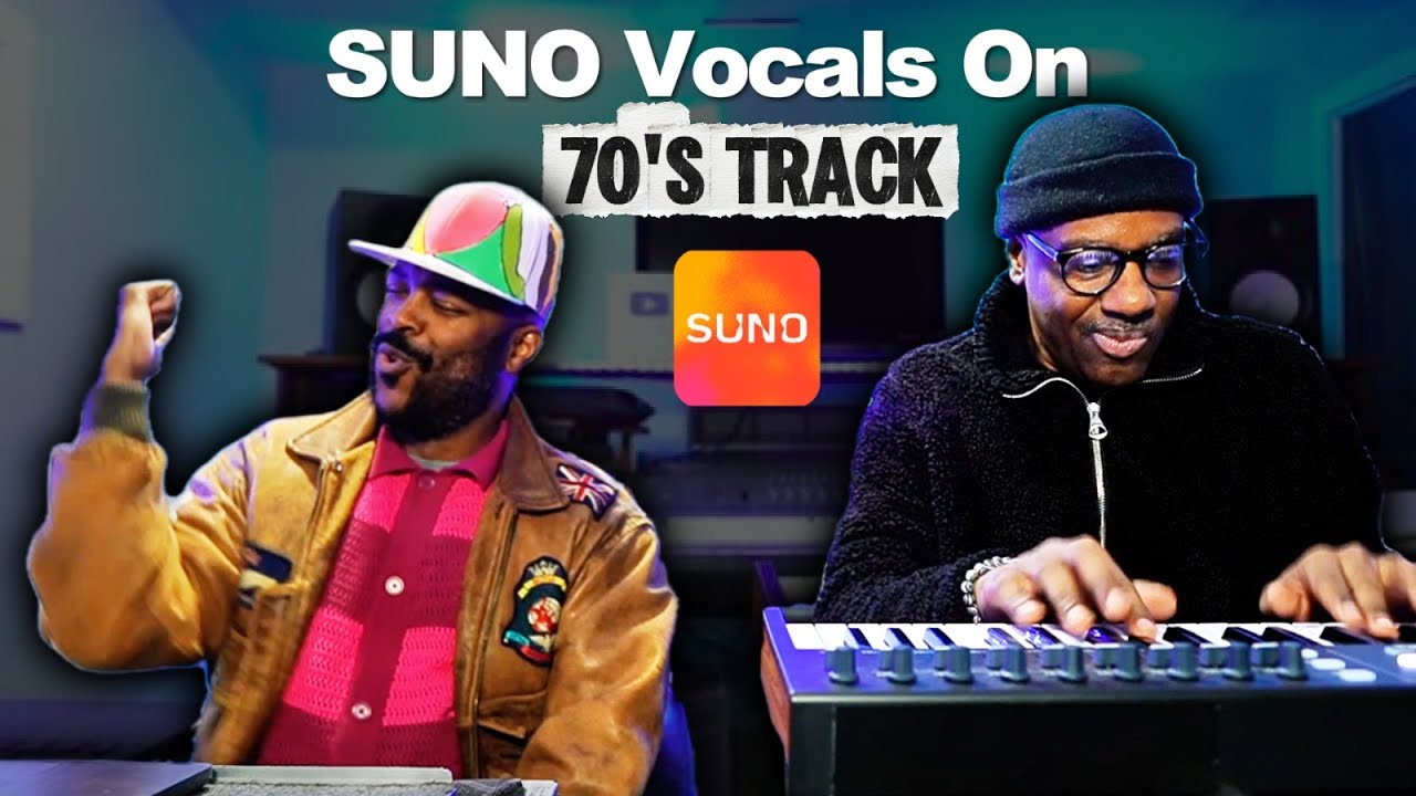 Suno AI Live Vocal Sample Session | 70s Production in Action