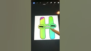 Alphabet lore #fyshorts #shorts #pixelart #tiktokart #H #satisfying #alphabetlore #requestedvideo
