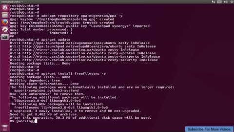 How To Install FreeFileSync On ubuntu 17.04 zesty zapus