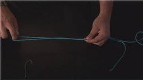 How to Tie a Loop : Twisted Dropper Loop