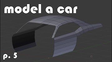 Model a 3d Car | part 5 | modeling more complex shapes (Blender tutorial)