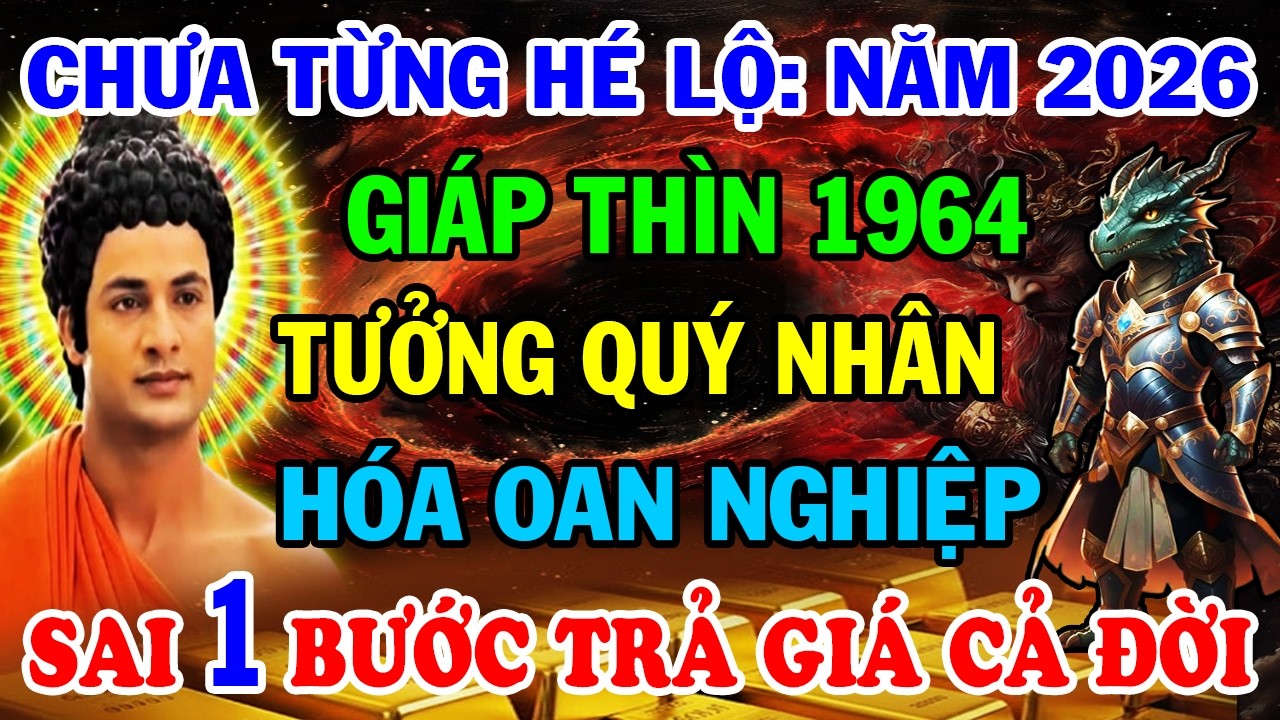 Chấn Động Năm 2026: Giáp Thìn 1964 Ngỡ Quý Nhân Hóa Oan Nghiệp Sai Một Bước Trả Giá Cả Đời