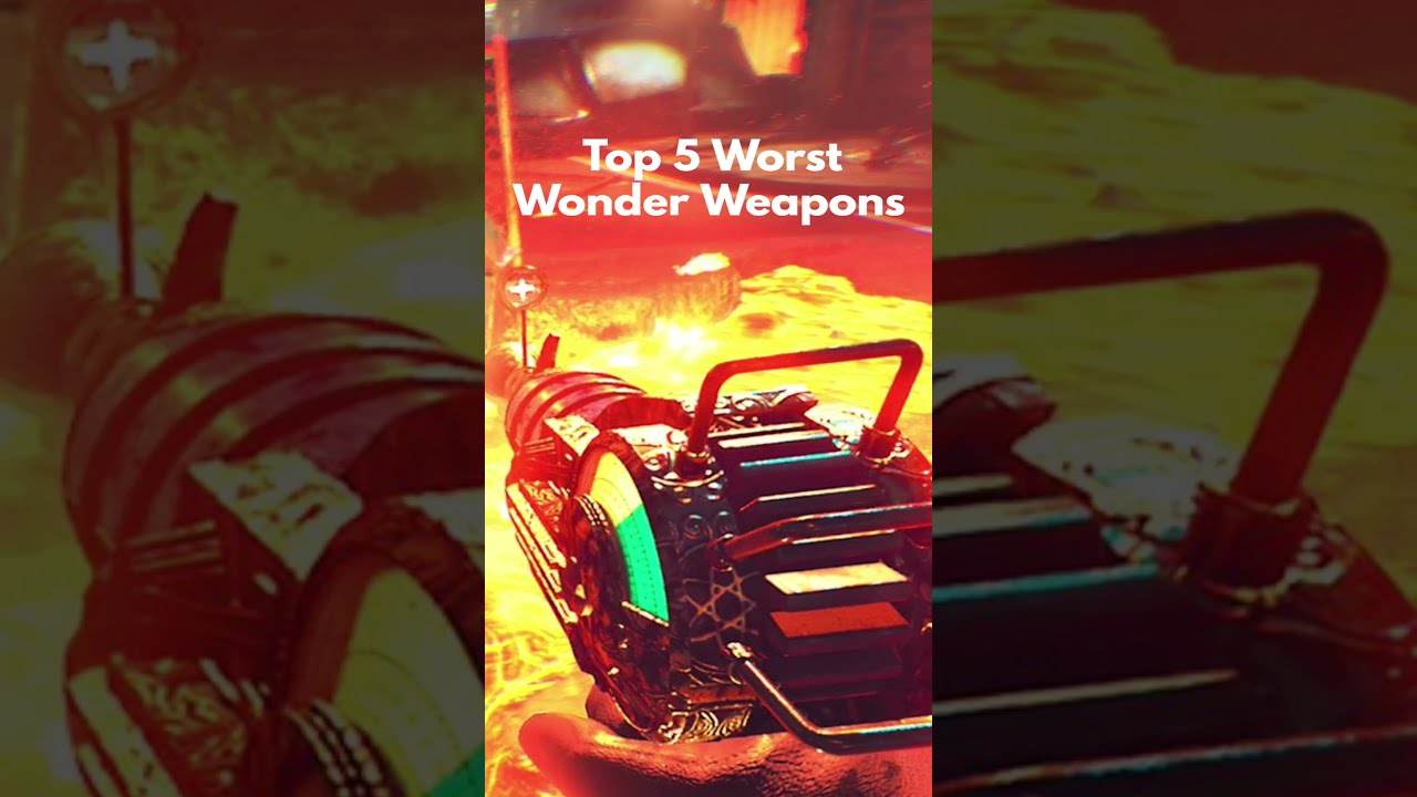 Топ-5 худших чудо-оружий (COD ZOMBIES) 