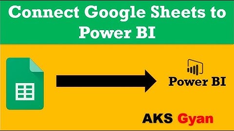 Connecting Google Sheets to Power BI | How to Connect Power BI to Google Sheets | #powerbi