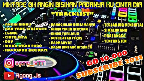 MIXTAPE TIK TOK VIRAL OH ANGIN BISIKAN PADANYA KU CINTA DIA FUNKOT VERSION GO 10.000 SUBSCRIBE 2021