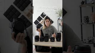 ?When You Can’t Decide Which Lens to use photographer photographyhumor photography