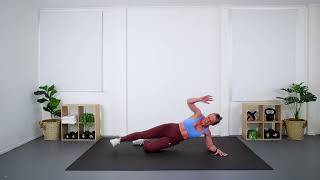 Side Plank Crunch Toe Tap (R) Side