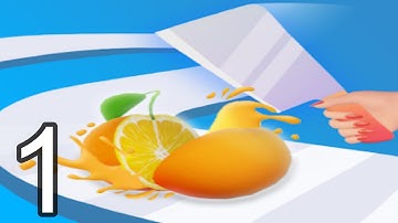 Slice and Juicing Run - Gameplay Walkthrough Part 1 All Levels (Android, Ios)