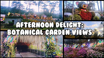 "Afternoon Delight: Botanical Garden Views"