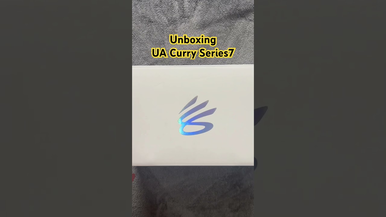 Unboxing UA Curry Series7 
