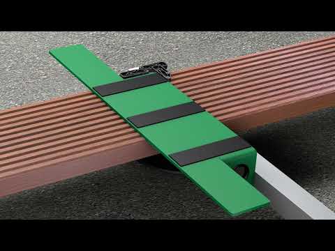SPAX TERRASSE AUFBAU HOLZ AUF ALU VERDECKT