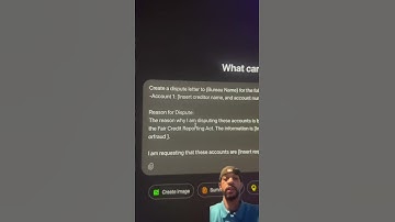 Fix your credit with ChatGPT! Comment chat for my free credit course! #CreditRepair #ChatGPT