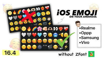 How to get iOS emojis on Android🤩 | 2024 Trick without using ZFont | WITH ANUJ