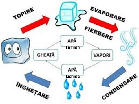 Video: De ce este evaporarea apei un exemplu de schimbare fizică?