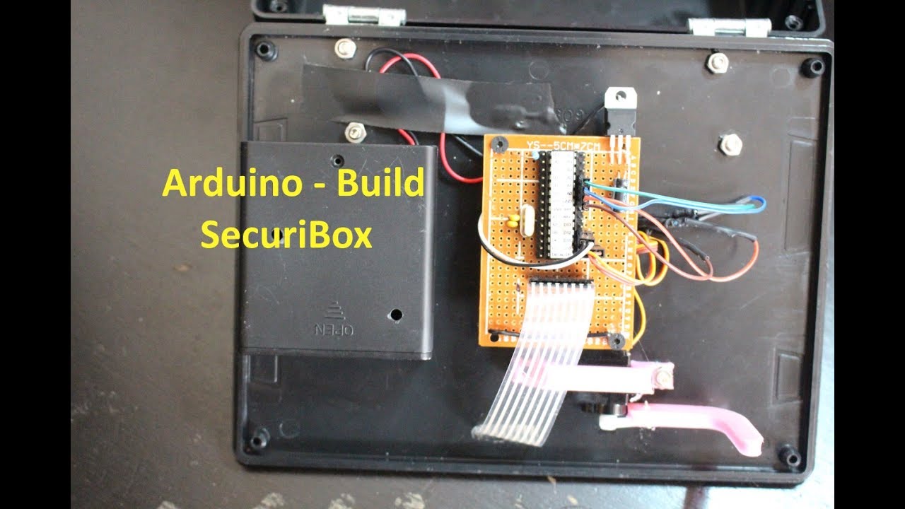 Securi Box How To: SecuriBox Using Arduino - YouTube