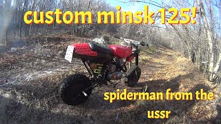 Old Soviet motorcycle! how to paint a motorcycle cheaply! Restoration! test drive and a review!