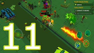 Zombie Blast Crew Gameplay Trailer and Walkthrough Part 11 Zone 13 Mission 65 END GAME(iOS, Android) screenshot 4