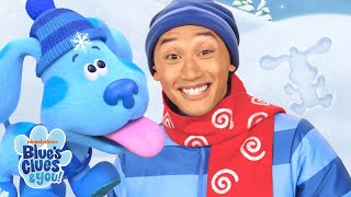 Blue and Josh Find Clues in the Snow! ☃️ w/ Magenta | Blue's Clues & You!