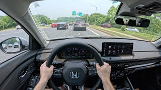 2023 Honda Accord Hybrid Touring - POV Test Drive | 0-60