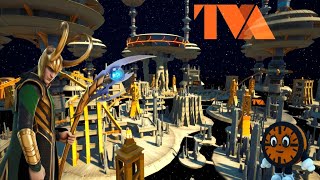 The TVA from Loki in Fortnite Creative | Prop Hunt Minigame Map