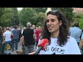 Podgorica: Incident tokom protesta protiv dodjele nagrade Bećiru Vukoviću
