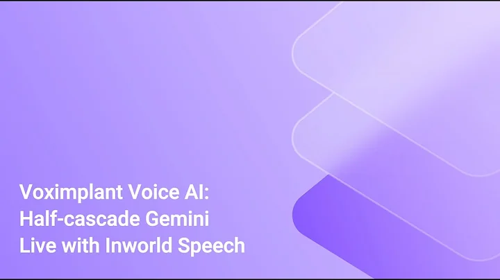 Build Expressive Voice AI Agents with Inworld TTS & Voximplant