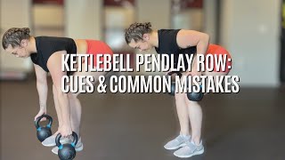 Kettlebell Pendlay Row: Cues & Common Mistakes