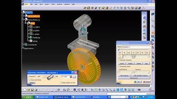 CATIA V5 DMU Kinematics Tutorials - Revolute Joint
