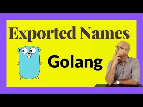 Exported Names | Golang