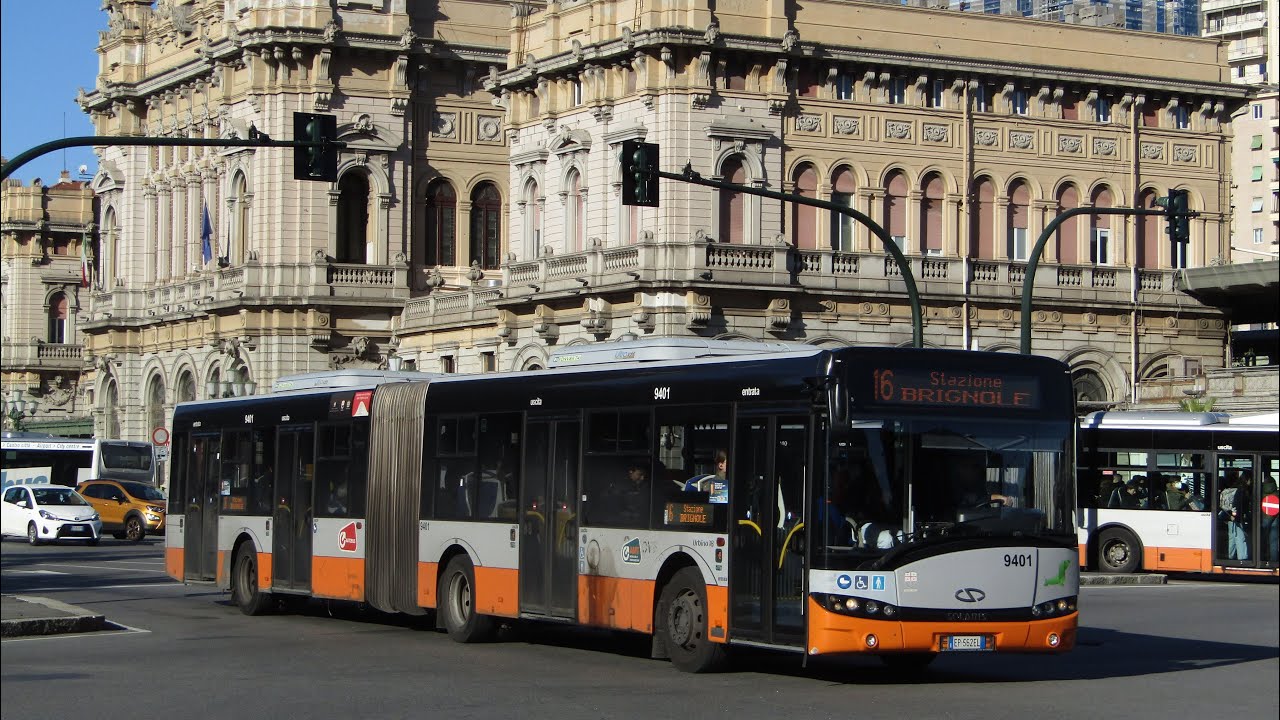 [Sound+FULL KICKDOWN] Solaris Urbino III Gen 18 9402 Amt Genova