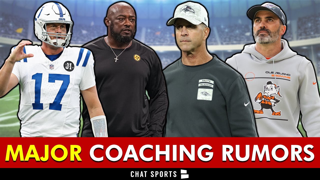 🚨MAJOR NFL Coaching Rumors Ft. Mike Tomlin, John Harbaugh, Philip Rivers, Kevin Stefanski & MORE
