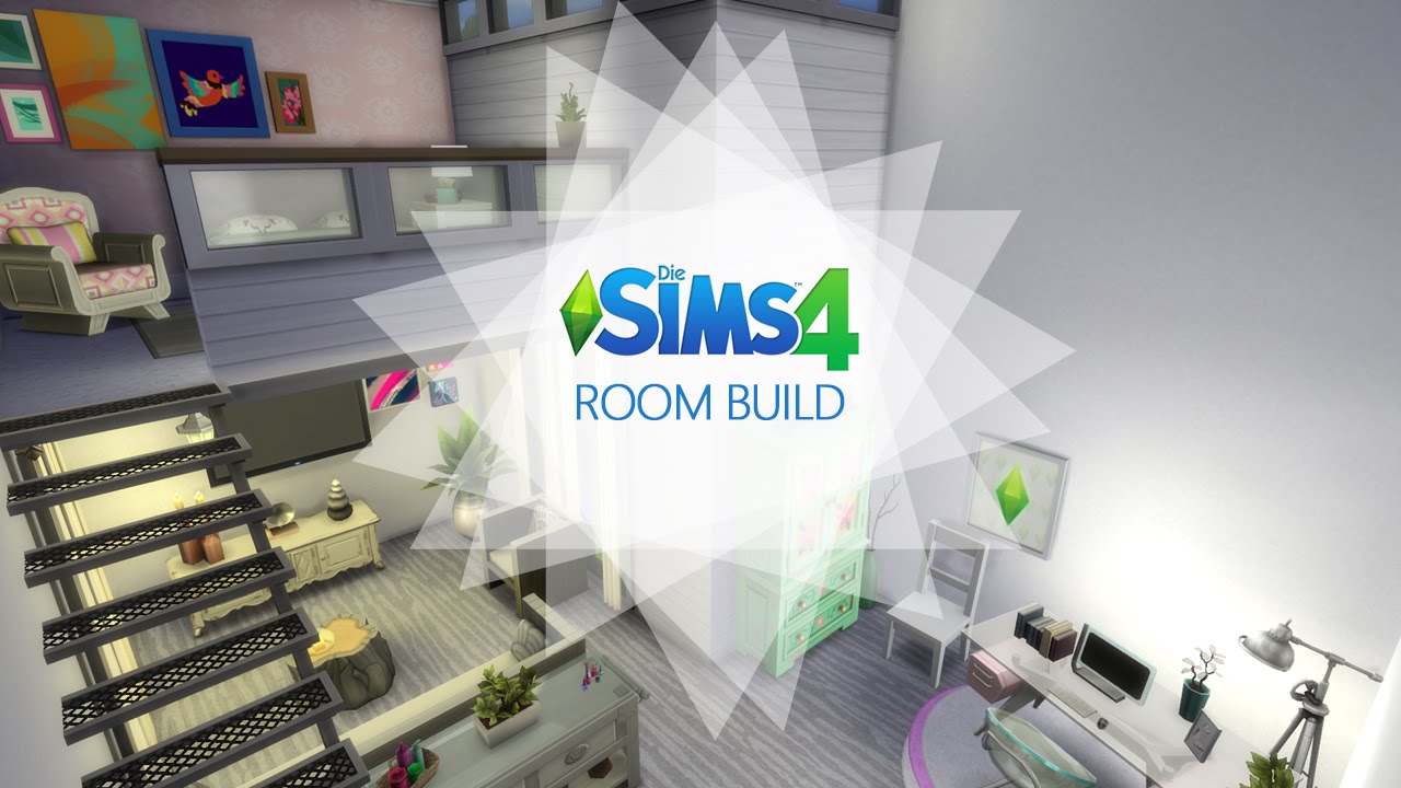 Sims 4 room build modernes hochbett zimmer / modern high ...