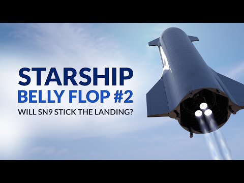 SpaceX Starship next flight to 41,000ft (12.5km) - Bellyflop #2