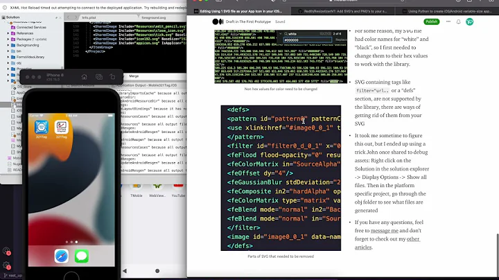 Using SVG file as App Icons in iOS & Android Xamarin apps using ResizetizerNT