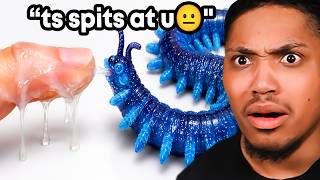 Bro Got a PET ALIEN WORM😐