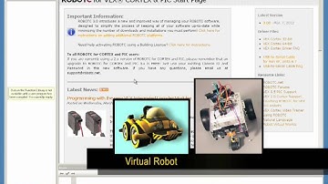 RVW: Step 2B - Setting up Robot Virtual Worlds (Already have ROBOTC 3.0 installed)
