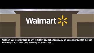 Walmart Supercenter will need to be built on 21141 S Hwy 59, Robertsdale, AL after time traveling